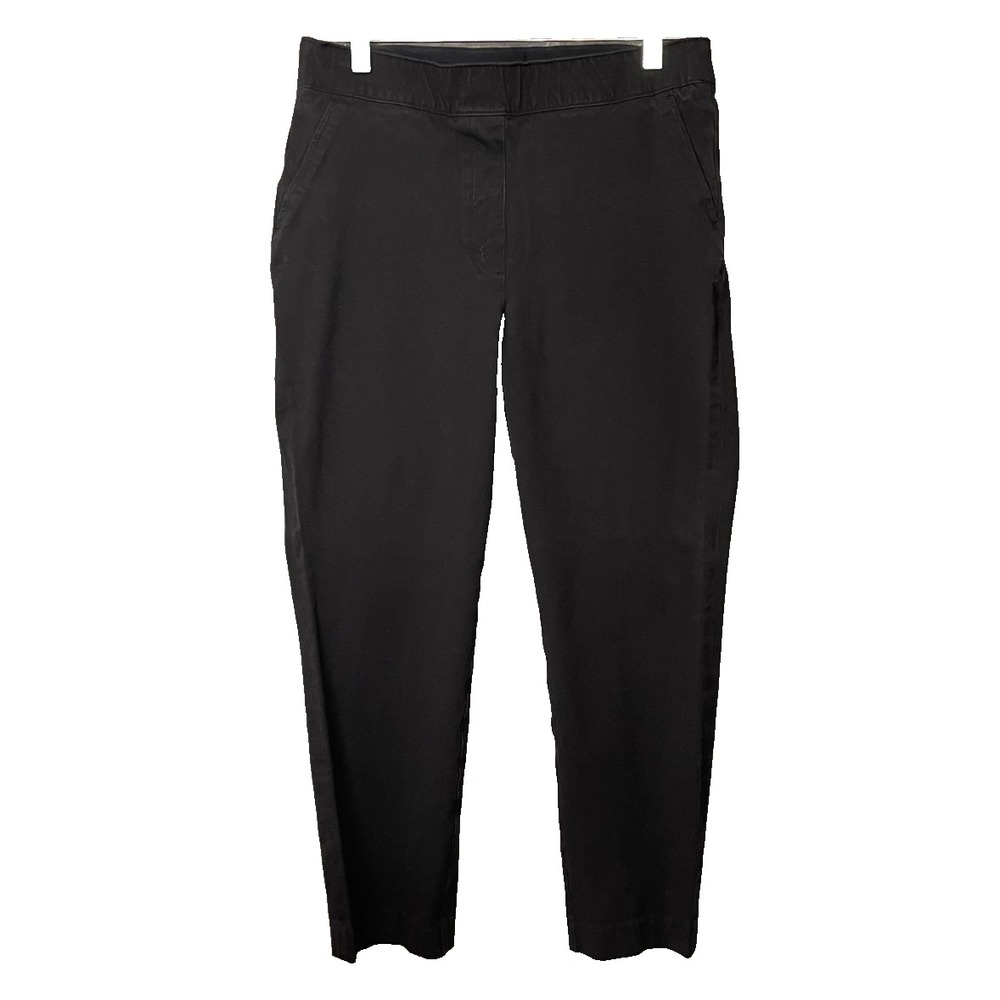 Spanx Dress Pants Womens Medium M Black Pull On Stretch Career Casual 20365R